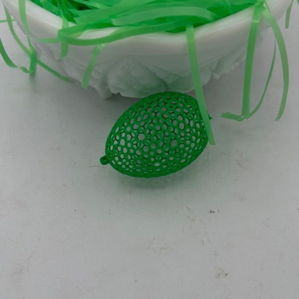 Decorative Easter Egg Colorful Unique Basket Filler Spring Tree‎ 1 Dozen Green
